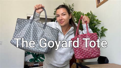 goyard bucket bag|goyard tote bag size.